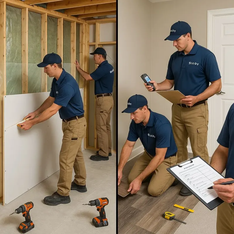 Repairs and Reconstruction process in Paducah, KY